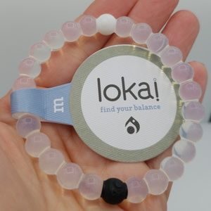 Authentic Lokai Bracelet Original Clear Medium